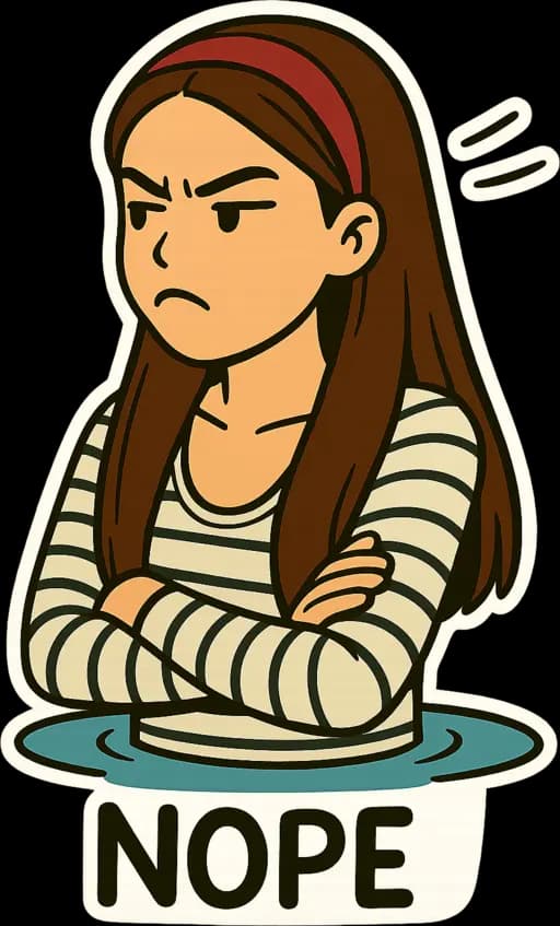 Daily Stickers - Nope!