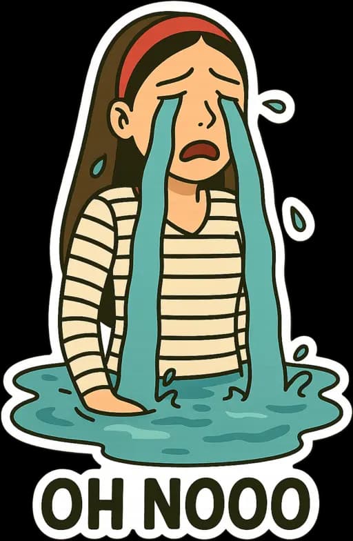 Daily Stickers - Oh Nooo!