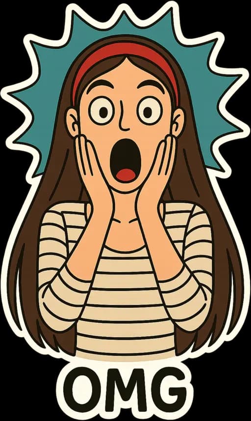 Daily Stickers - OMG!