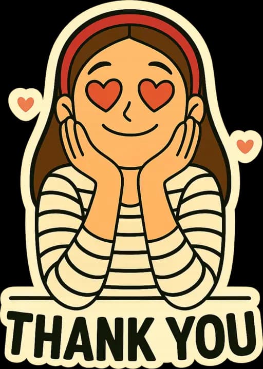 Daily Stickers - Thank You!