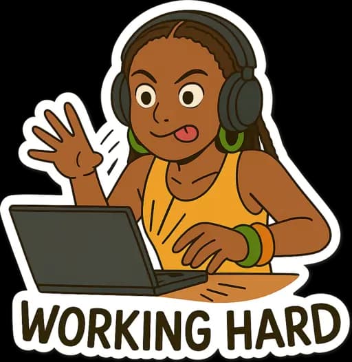 Working Hard