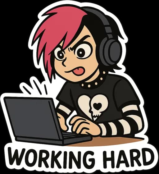 Working Hard
