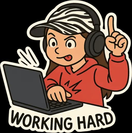 Working Hard